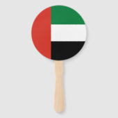Éventail Drapeau des Émirats arabes unis (Devant)