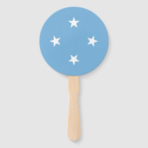 Éventail Drapeau des États fédérés de Micronésie