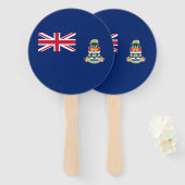 Éventail Drapeau des îles Caïmans (Devant et derrière)