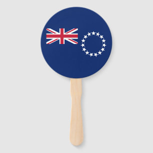 Éventail Drapeau des Îles Cook