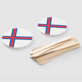 Éventail Drapeau des îles Féroé (Non-assemblé)