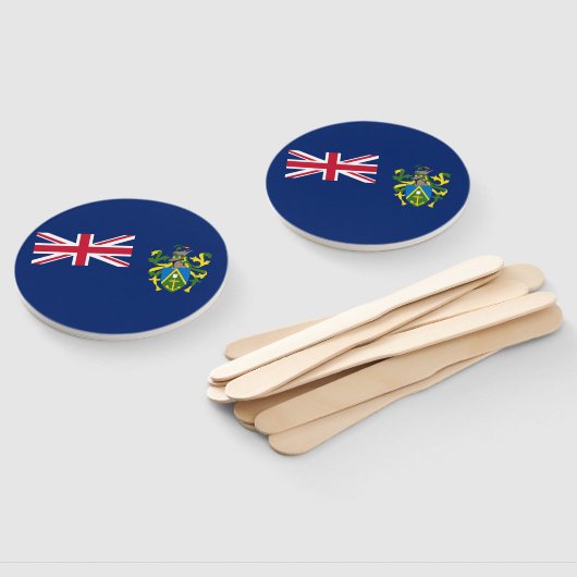 Éventail Drapeau des îles Pitcairn (Non-assemblé)