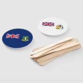 Éventail Drapeau des îles Vierges britanniques (Non-assemblé)