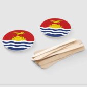 Éventail Drapeau des Kiribati (Non-assemblé)
