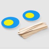 Éventail Drapeau des Palaos (Non-assemblé)
