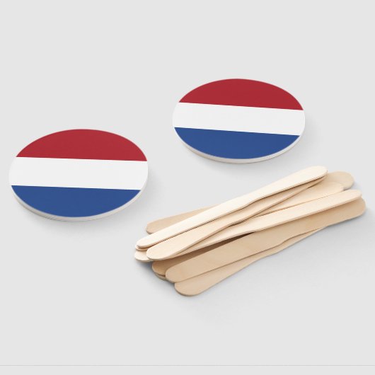 Éventail Drapeau des Pays-Bas (Non-assemblé)