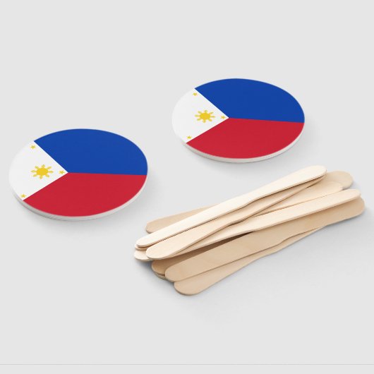 Éventail Drapeau des Philippines (Non-assemblé)