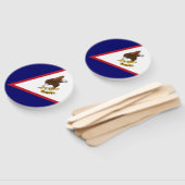 Éventail Drapeau des Samoa américaines (Non-assemblé)
