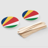 Éventail Drapeau des Seychelles (Non-assemblé)