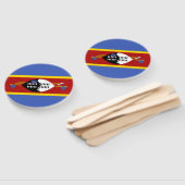 Éventail Drapeau d'Eswatini (Non-assemblé)