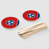 Éventail Drapeau d'état du Tennessee (Non-assemblé)