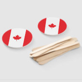 Éventail Drapeau du Canada (Non-assemblé)