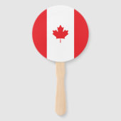 Éventail Drapeau du Canada (Devant)