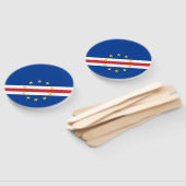 Éventail Drapeau du Cap-Vert (Non-assemblé)