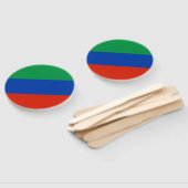 Éventail Drapeau du Daghestan (Non-assemblé)