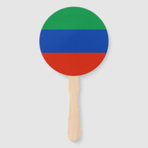 Éventail Drapeau du Daghestan