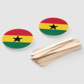 Éventail Drapeau du Ghana (Non-assemblé)