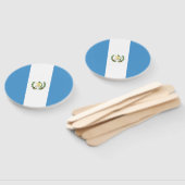 Éventail Drapeau du Guatemala (Non-assemblé)