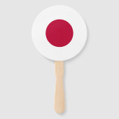 Éventail Drapeau du Japon (Dos)
