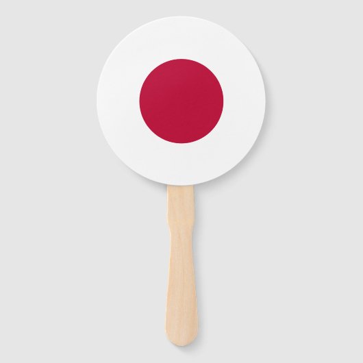 Éventail Drapeau du Japon (Devant)