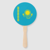 Éventail Drapeau du Kazakhstan (Dos)