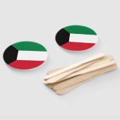 Éventail Drapeau du Koweït (Non-assemblé)