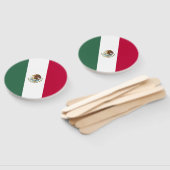 Éventail Drapeau du Mexique (Non-assemblé)