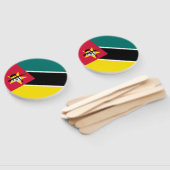 Éventail Drapeau du Mozambique (Non-assemblé)