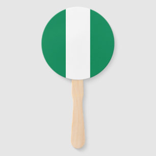 Éventail Drapeau du Nigeria