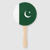 Éventail Drapeau du Pakistan (Dos)