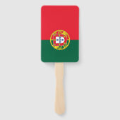 Éventail Drapeau du Portugal (Dos)