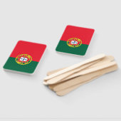 Éventail Drapeau du Portugal (Non-assemblé)