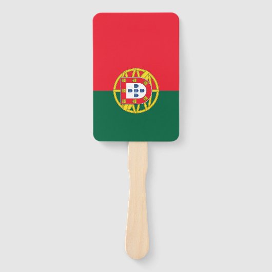 Éventail Drapeau du Portugal (Devant)