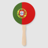 Éventail Drapeau du Portugal (Dos)