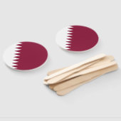 Éventail Drapeau du Qatar (Non-assemblé)