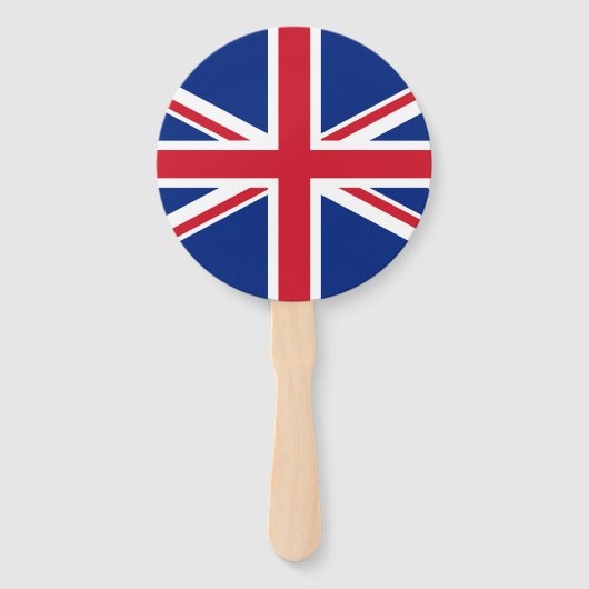 Éventail Drapeau du Royaume-Uni (Dos)