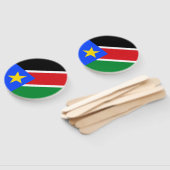 Éventail Drapeau du Soudan du Sud (Non-assemblé)
