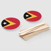 Éventail Drapeau du Timor oriental (Non-assemblé)