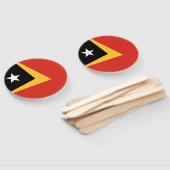 Éventail Drapeau du Timor oriental (Non-assemblé)