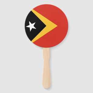 Éventail Drapeau du Timor oriental