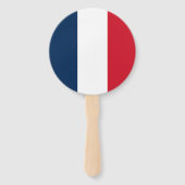 Éventail Drapeau français (Dos)