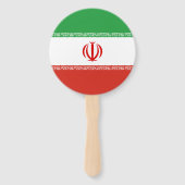 Éventail Drapeau iranien (Devant)