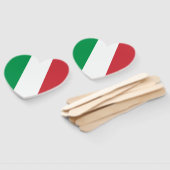Éventail Drapeau italien Italie fête de mariage personnalis (Non-assemblé)