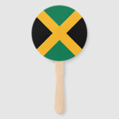 Éventail Drapeau Jamaïque (Dos)