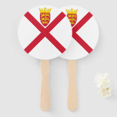 Éventail Drapeau Jersey (Devant et derrière)