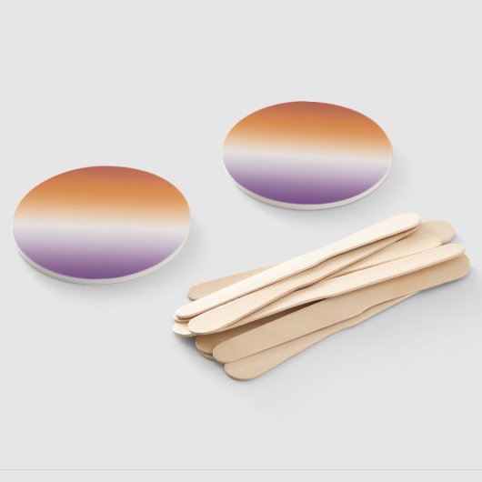 Éventail Drapeau lesbien subtil du Parti Sapphique (Non-assemblé)