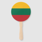 Éventail Drapeau Lituanie (Devant)