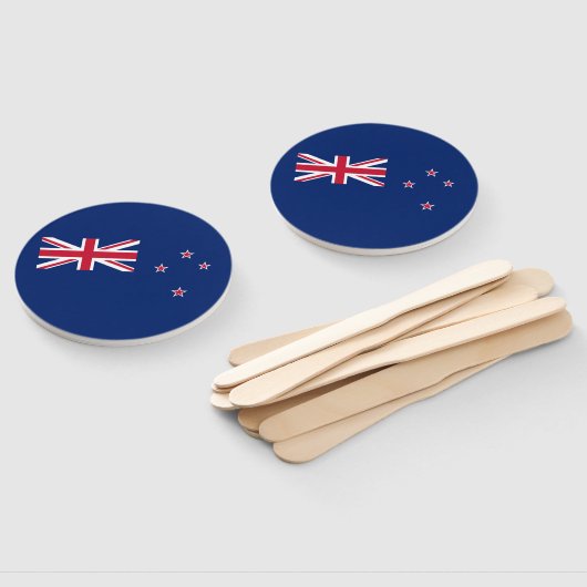 Éventail Drapeau néo-zélandais (Non-assemblé)