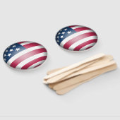 Éventail Drapeau patriotique des États-Unis d'Amérique, Coo (Non-assemblé)