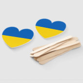 Éventail Drapeau patriotique ukrainien (Non-assemblé)